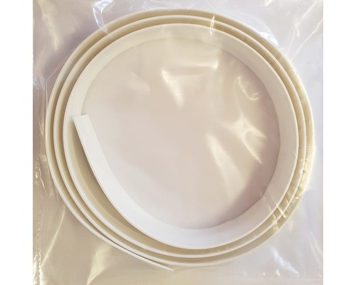 Witte vensterbankafdichting, 1,50 m