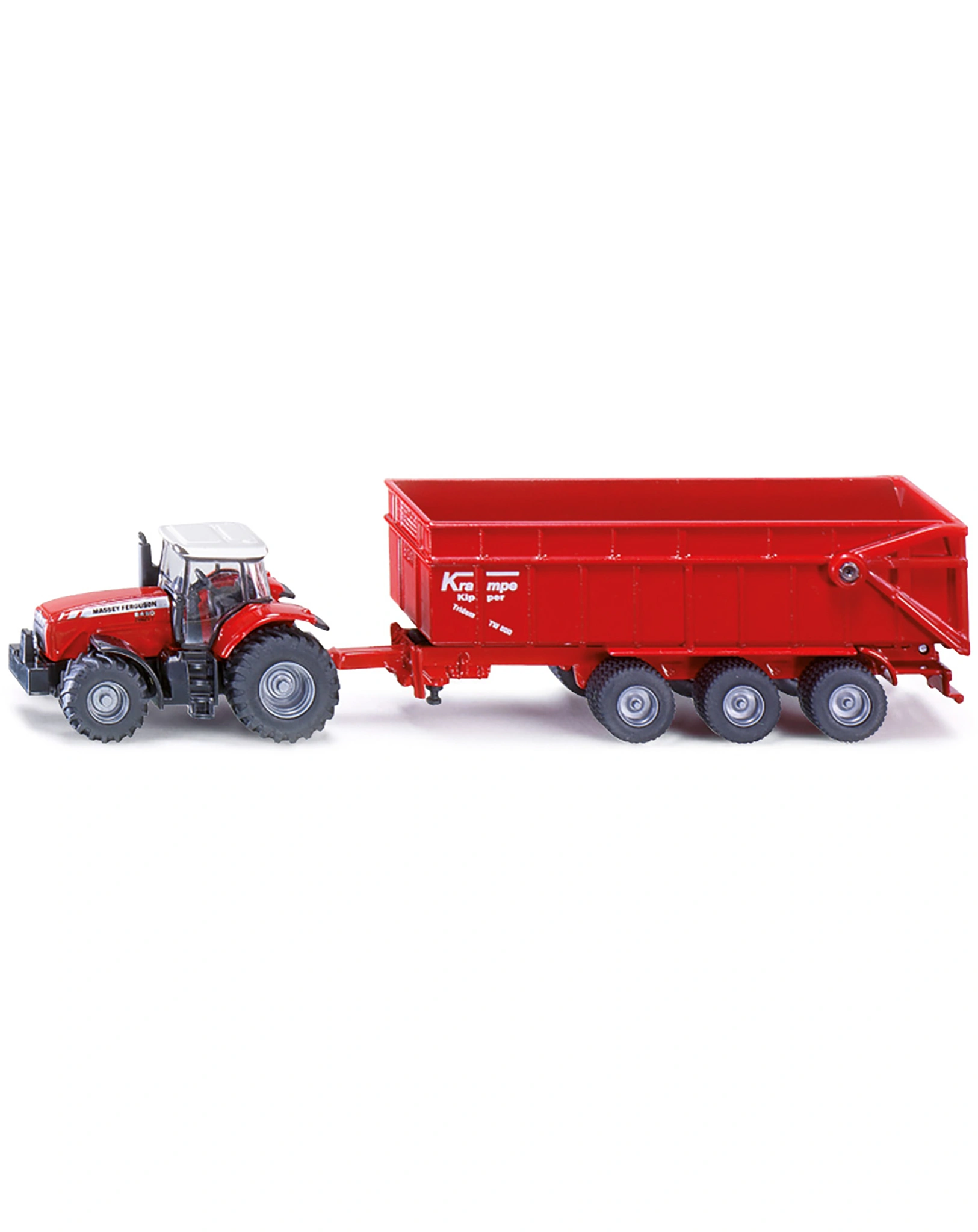 SIKU Massey Ferguson mit Anhänger