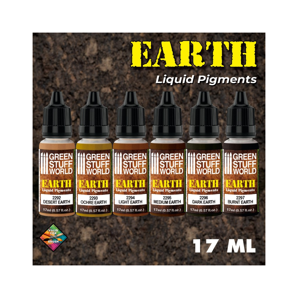 Set de Pigments Liquides - Terre