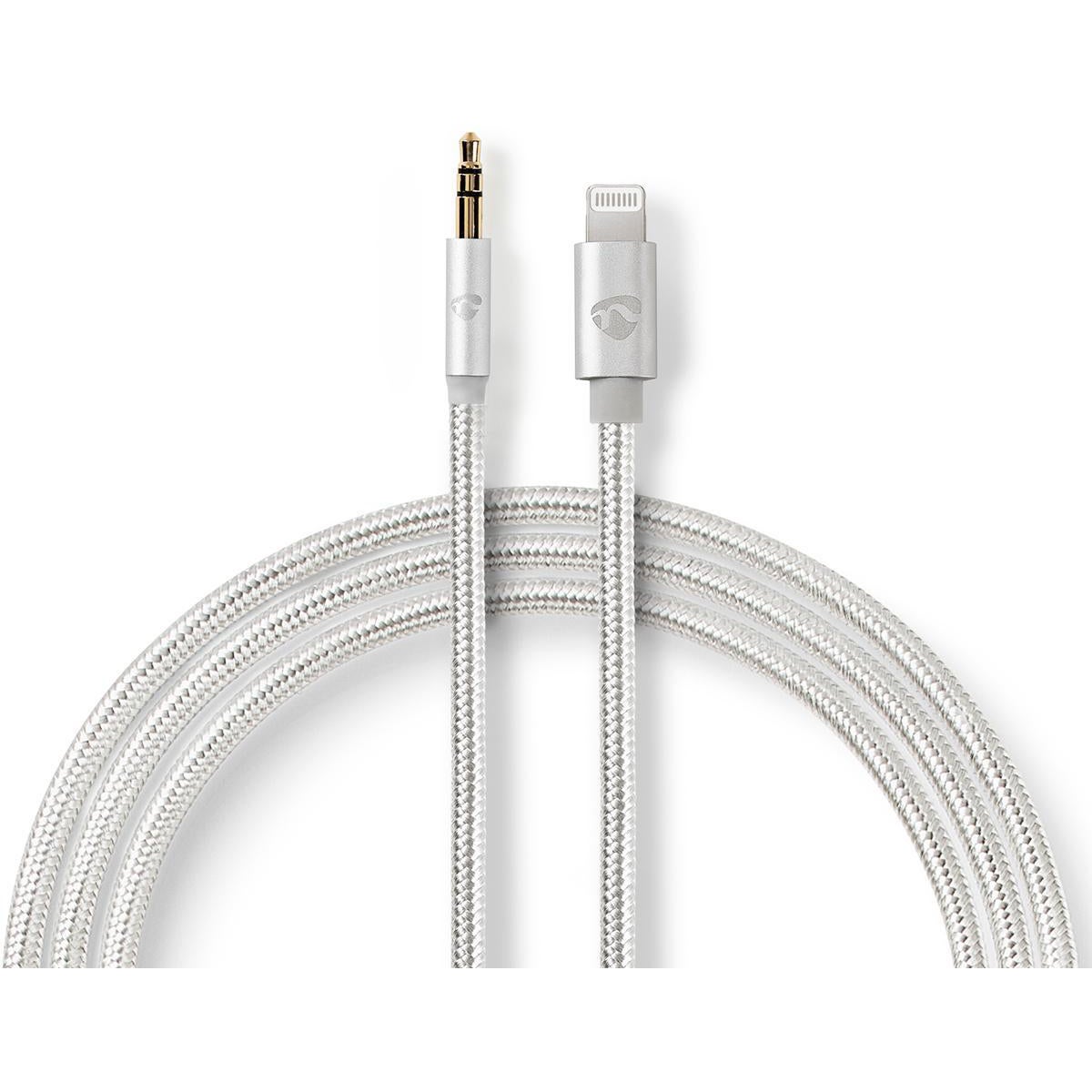 Nedis CCTB39940AL10 hoofdtelefoon adapterkabel lightning - 3.5 mm male