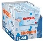 Huggies billendoekjes Pure | 10 x 56 stuks | 560 doekjes