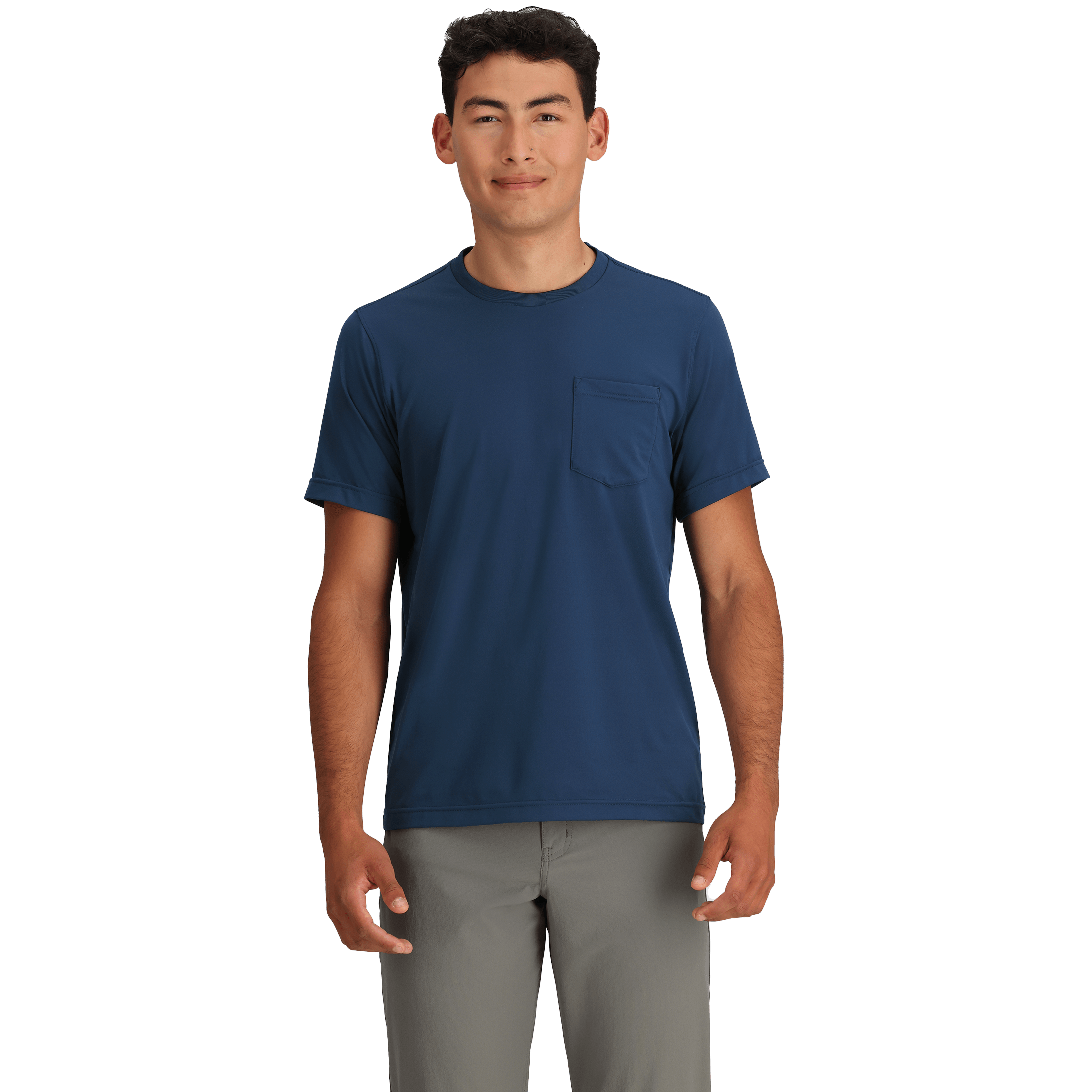 Outdoor Research Essential Pocket T-Shirt - Herre - Fritid og bomull