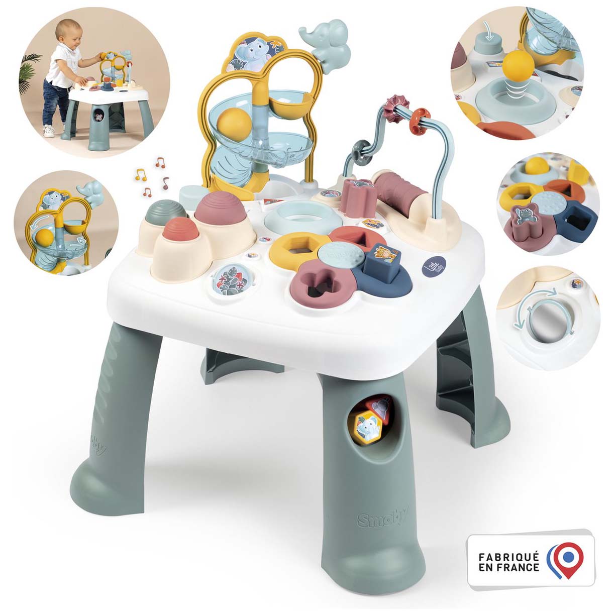 Little Smoby activiteitentafel multi - shop nu - Prénatal