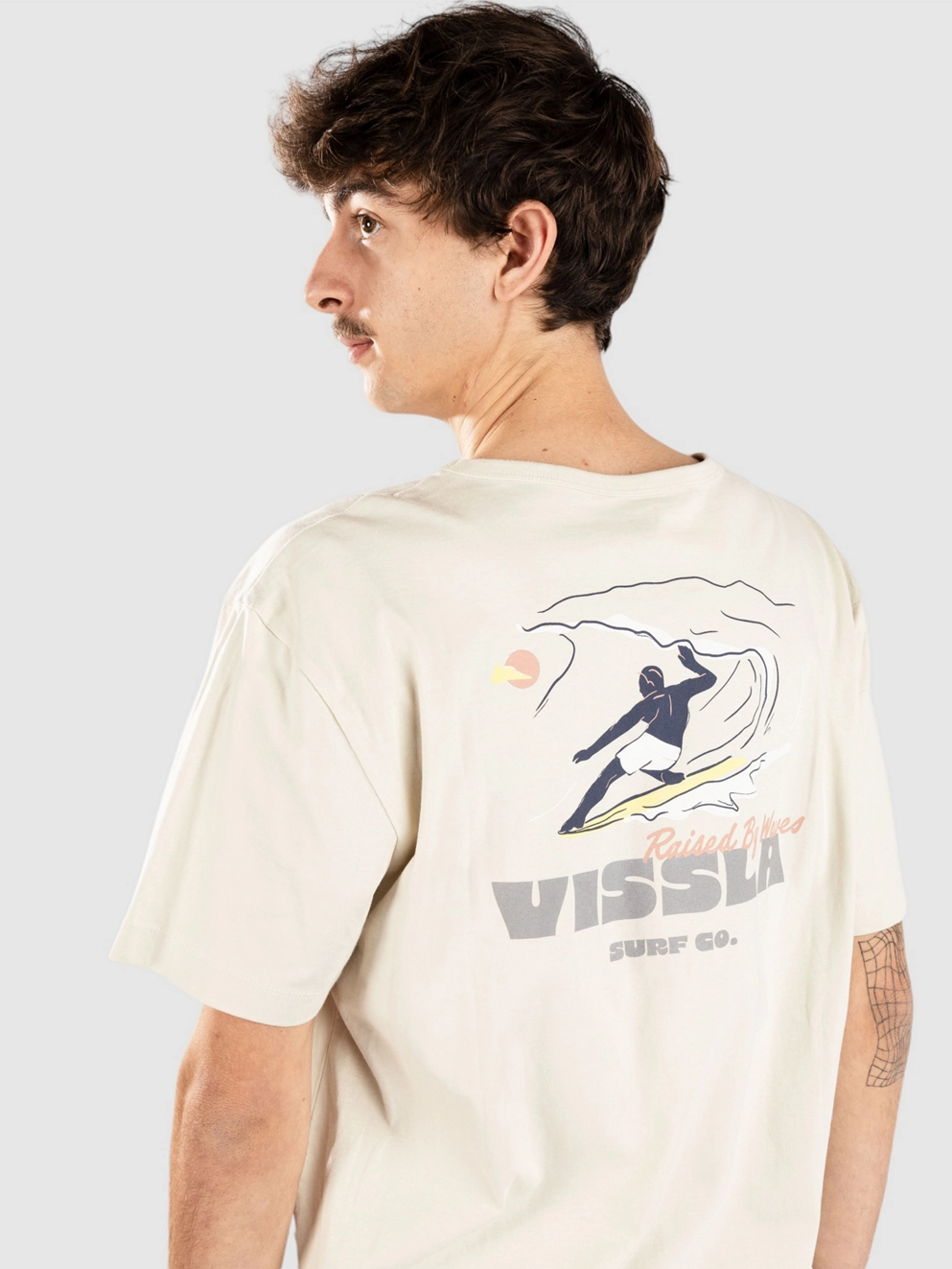 Vissla Sunset Wave T-Shirt bone