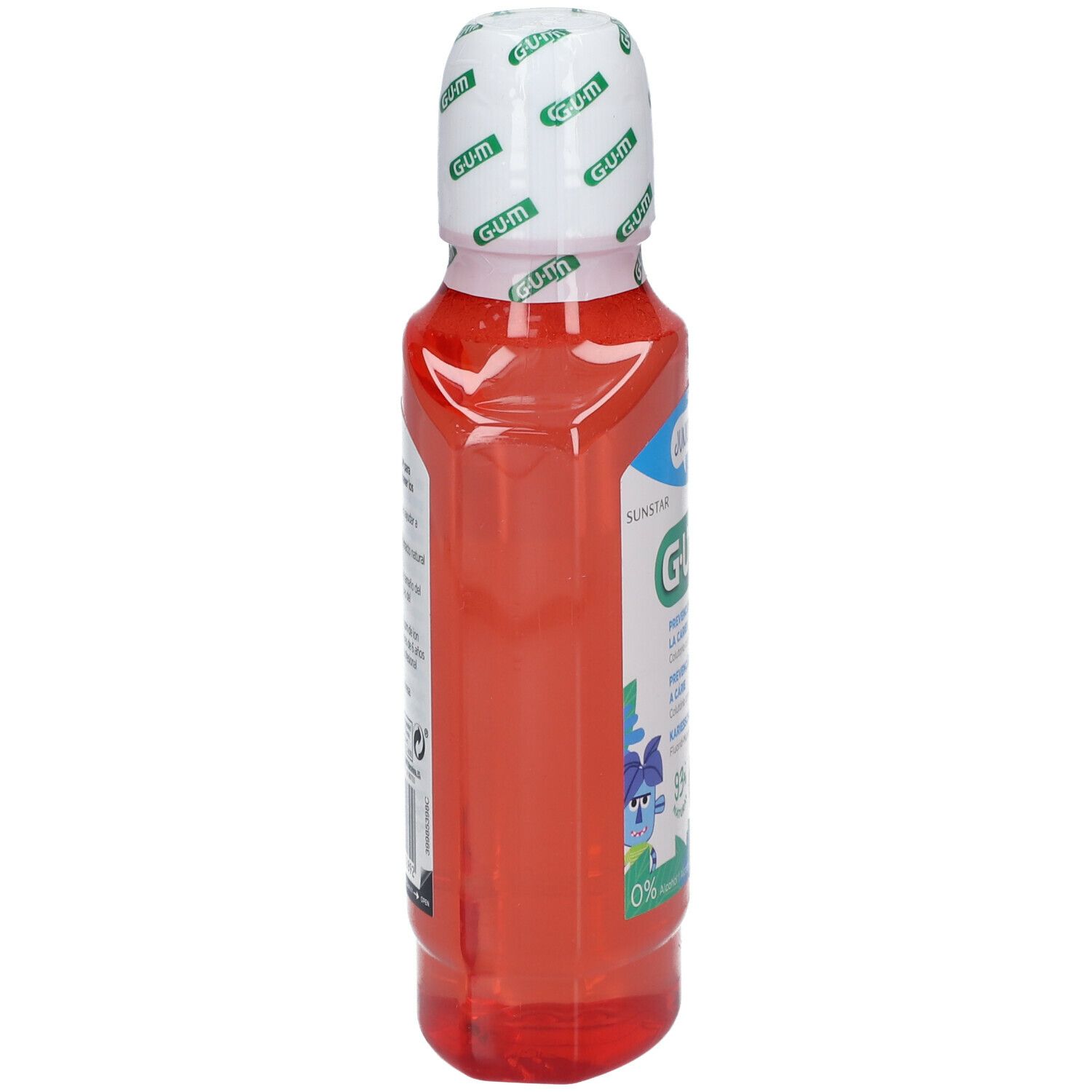 GUM® Junior 6+ Mundspülung Erdbeere