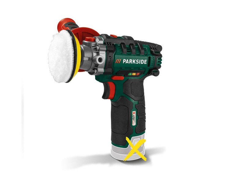 Accu-polijstmachine 12V zonder accu