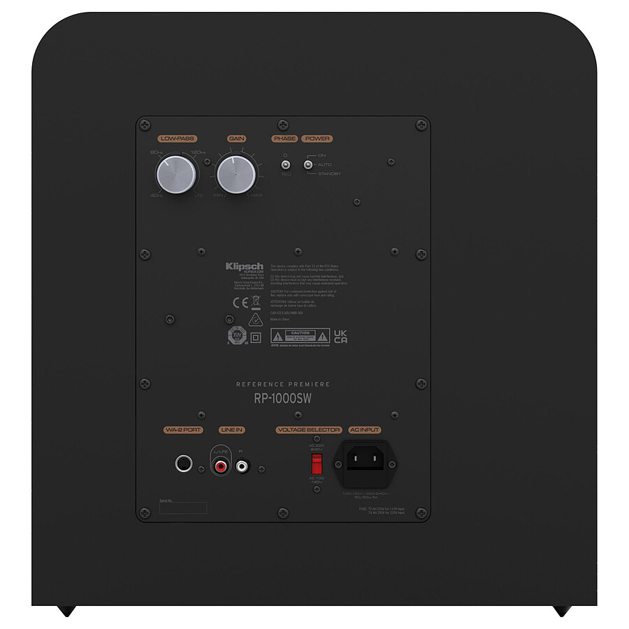 Klipsch RP-1000SW - Noir