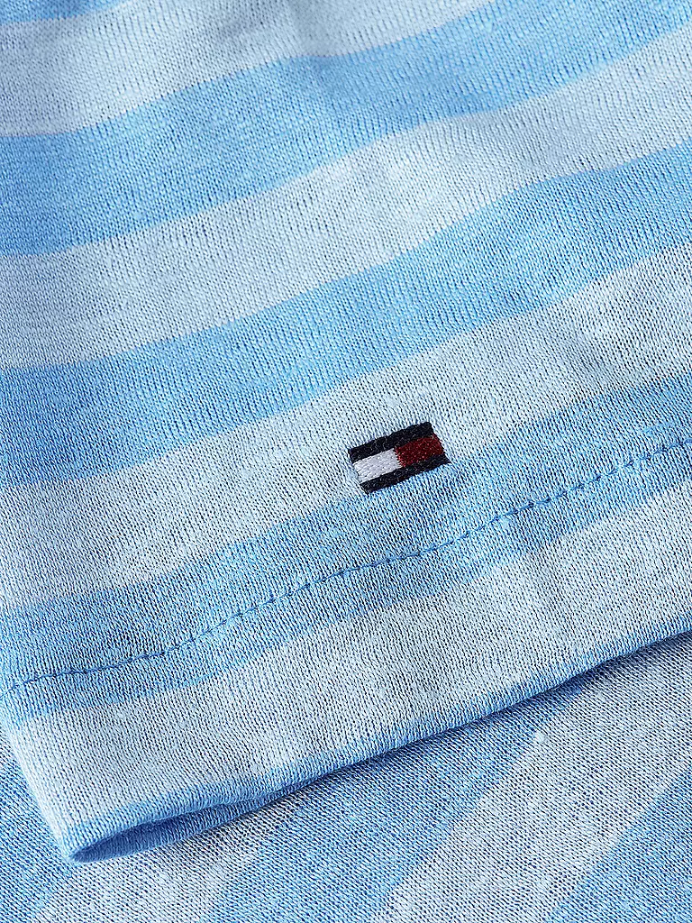 TOMMY HILFIGER Leinenshirt  hellblau
