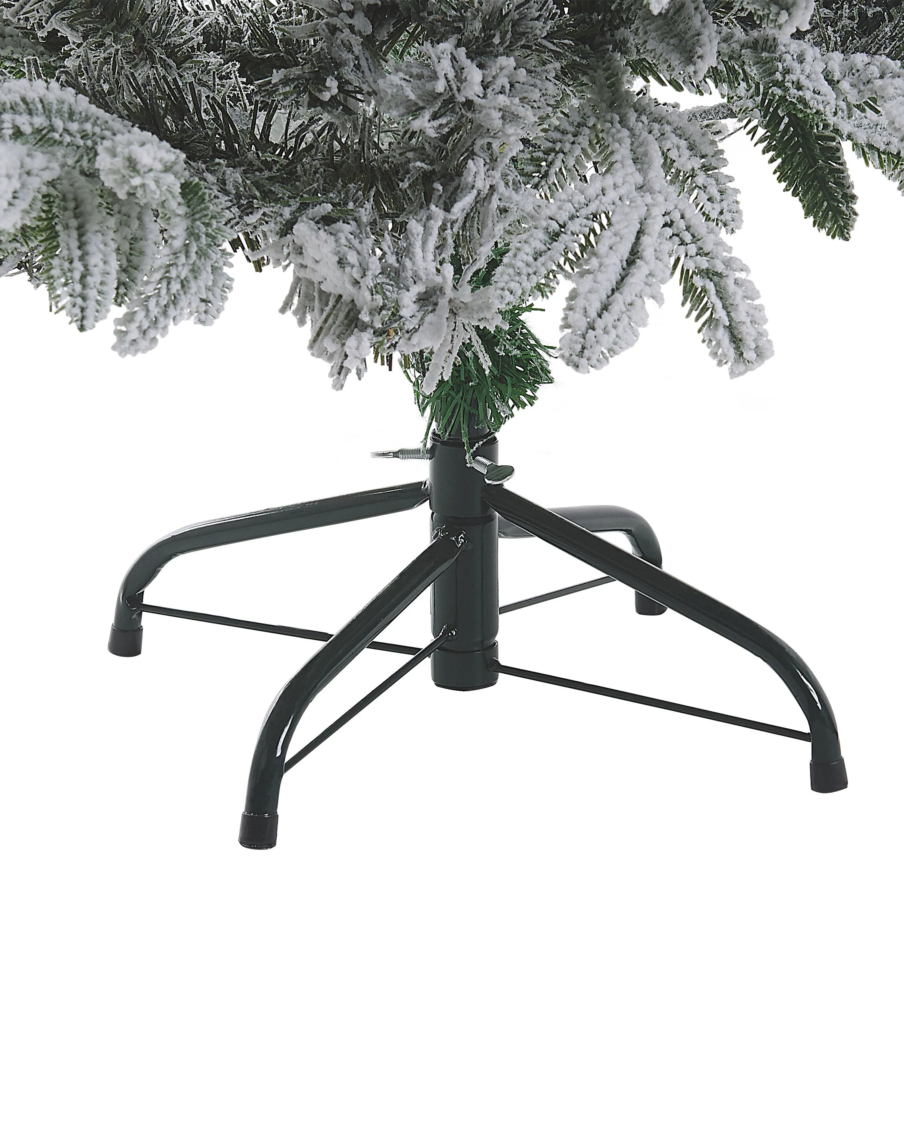 Besneeuwde kunstkerstboom FORAKER 180 cm Wit