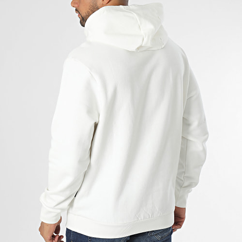 Sweat Capuche 007FN Beige