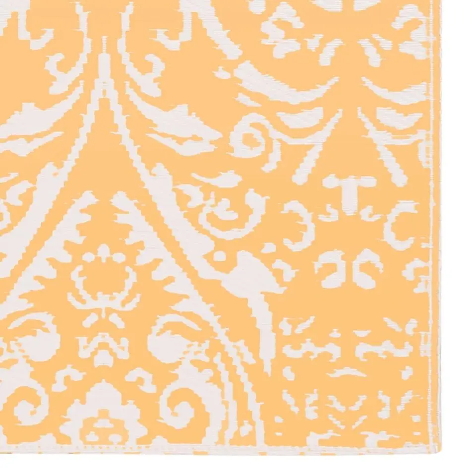 vidaXL - Tuinkleed - Oranje - Polyetheen - 80 x 150 cm