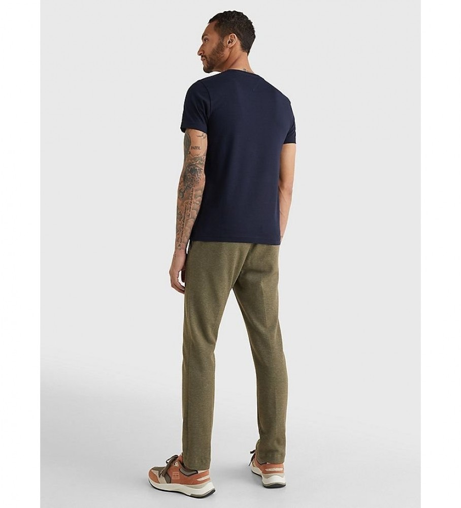 Camiseta Tommy Hilfiger Core Logo, azul marinho