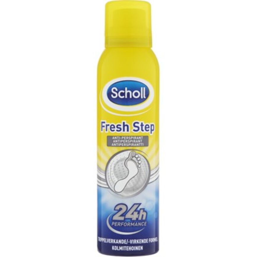 Scholl Fresh Step Antiperspirant fotspray 150 ml