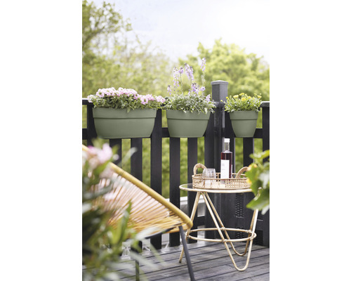Hangpot elho Vibia Campana kunststof Ø 20,5 cm H 26,5 cm pistachegroen