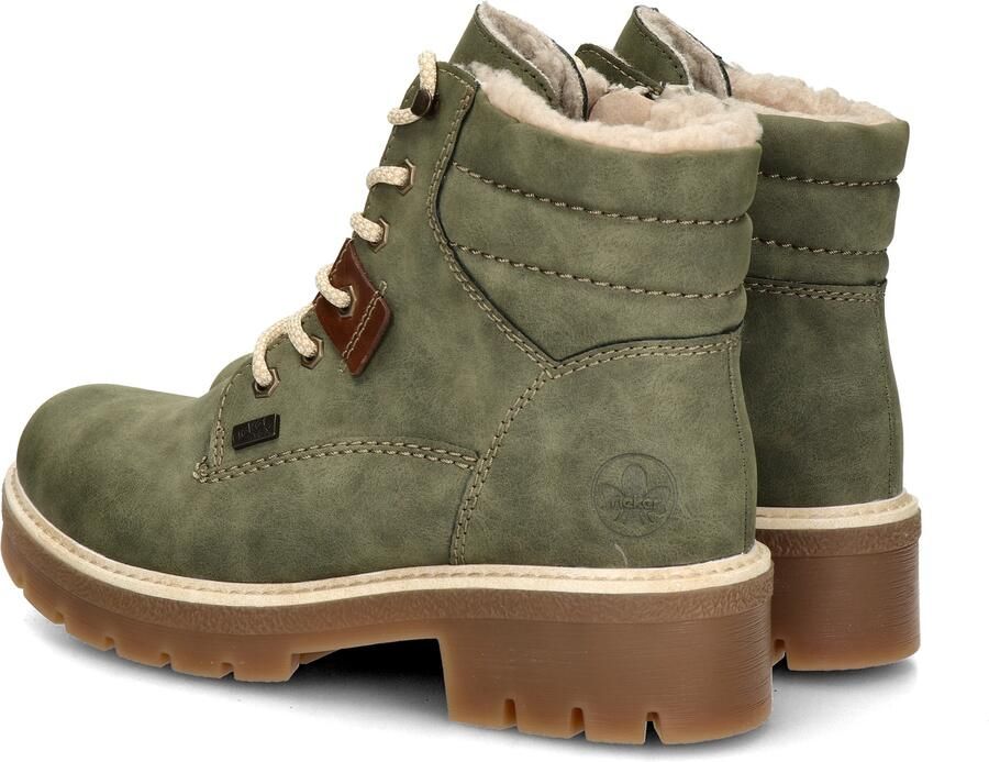 Rieker gevoerde veterboots groen
