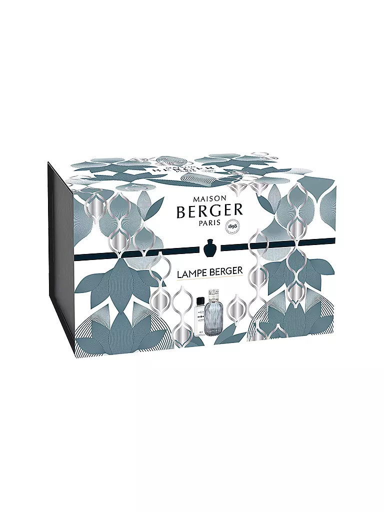 MAISON BERGER PARIS Lampe Berger Set FLACON QUINTESSENCE BLEUE +250ml Ble D'Or  hellblau