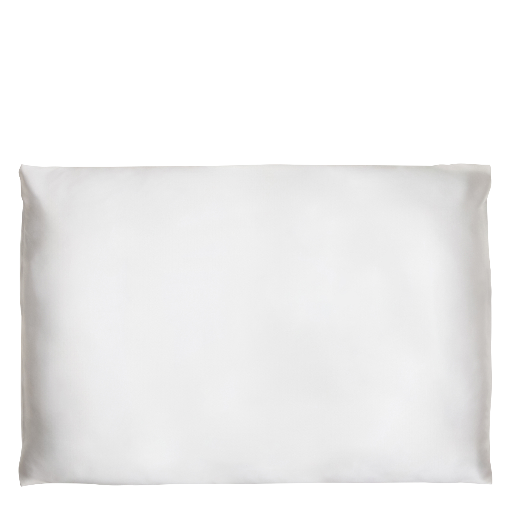 Taie d'oreiller en soie| Blanc