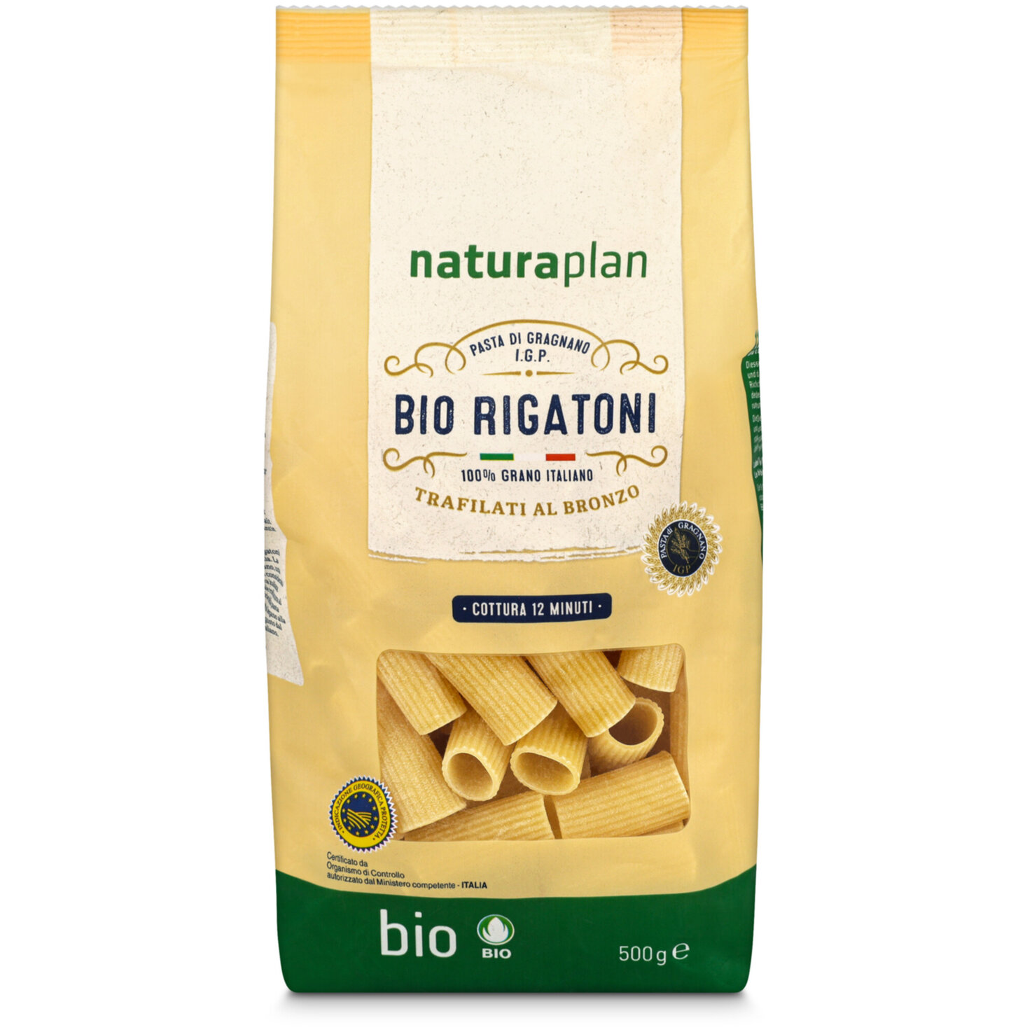 Naturaplan Bio Rigatoni al Bronzo