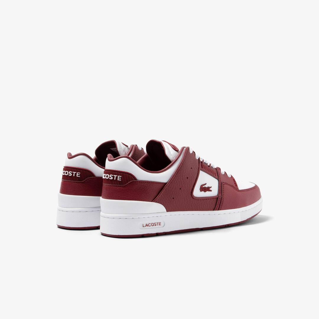 Sneakers Court Cage femme en cuir et synthétique Sneakers - Blanc - Lacoste - Femme