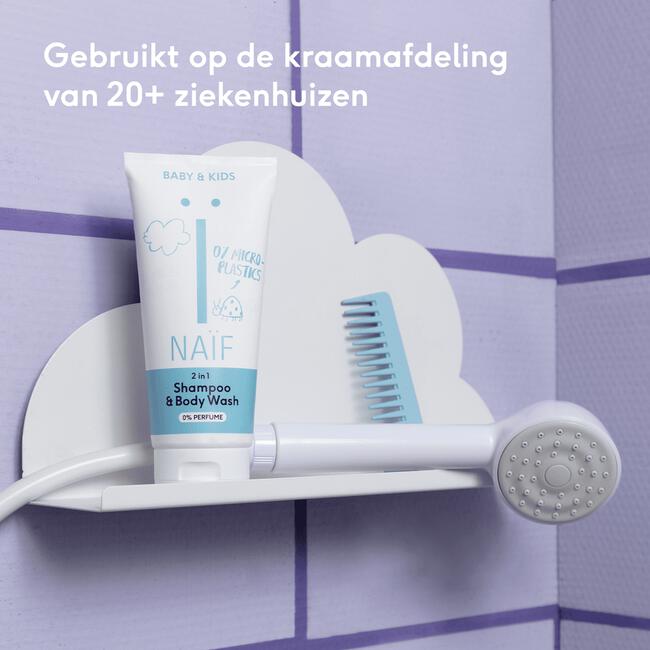 Naïf 2-1 wasgel 0% parfum 200ml