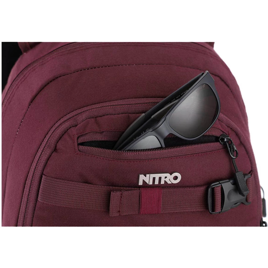 Nitro Chase - Laptoprucksack 17 51 cm wine