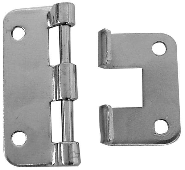 Hengsel - Hvitmetall - 58 X 46 Mm - 10 Stk Pr Pakke