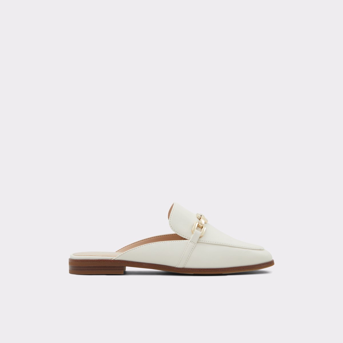 Alaeladar White Women Mule Shoes