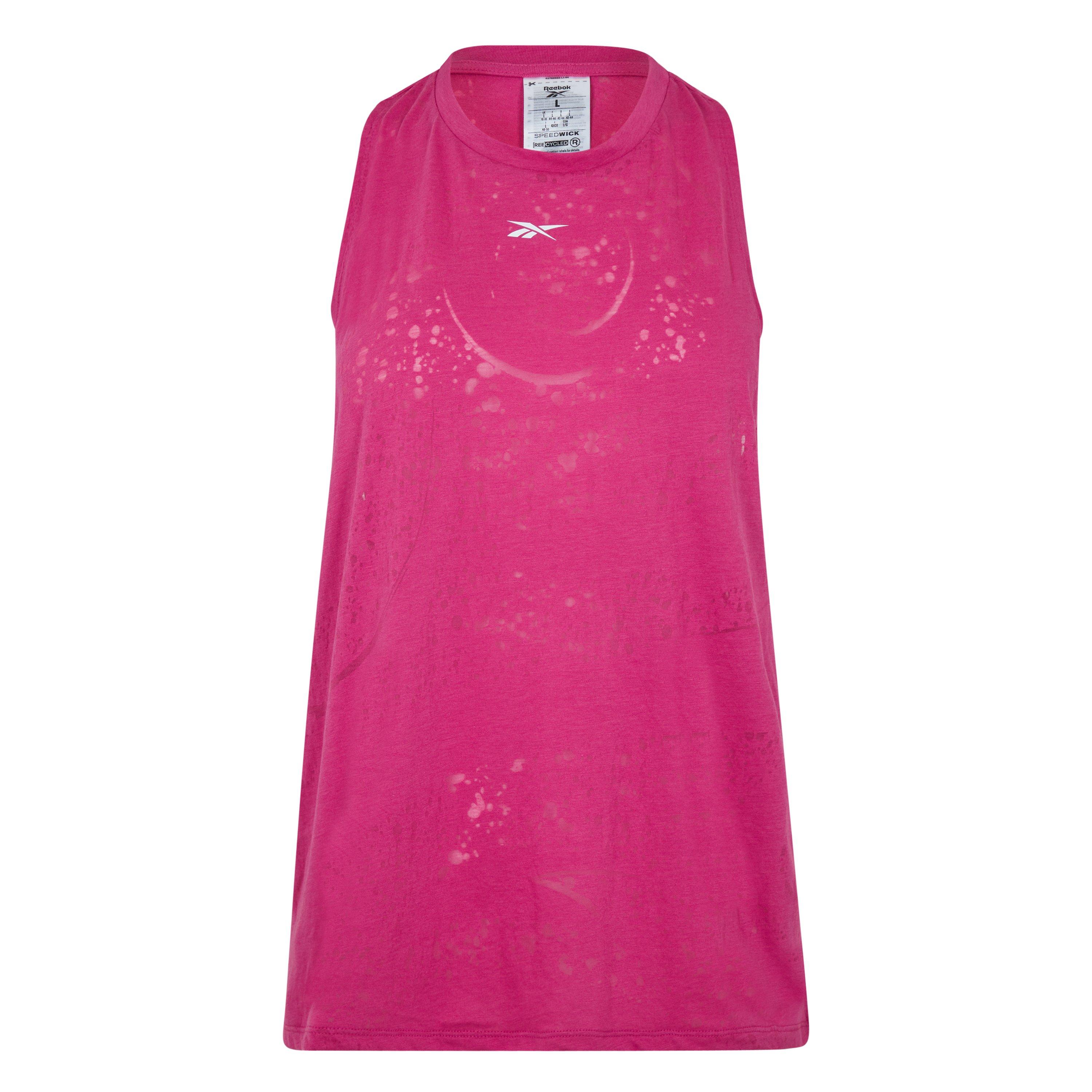 Reebok Burnout Tank Top Womens Gym Vest