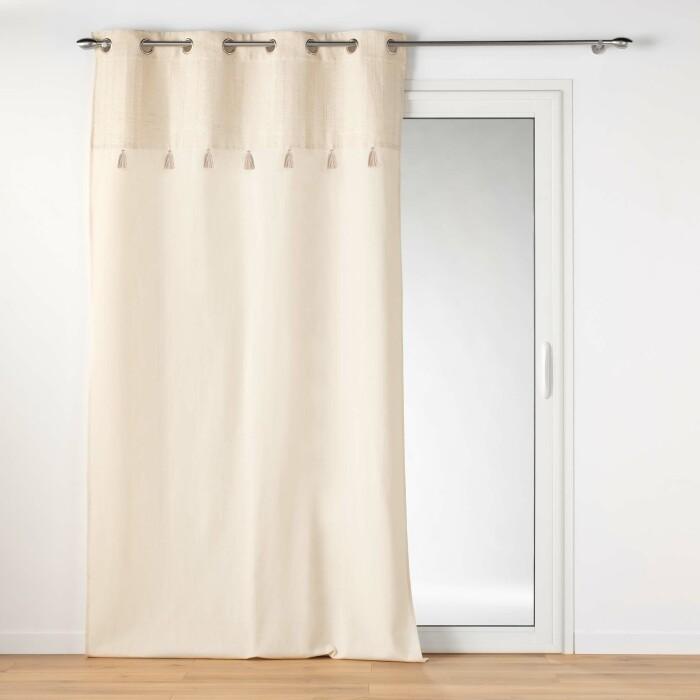 RIDEAU OEILLETS 140X240CM COTON IZIGOLD