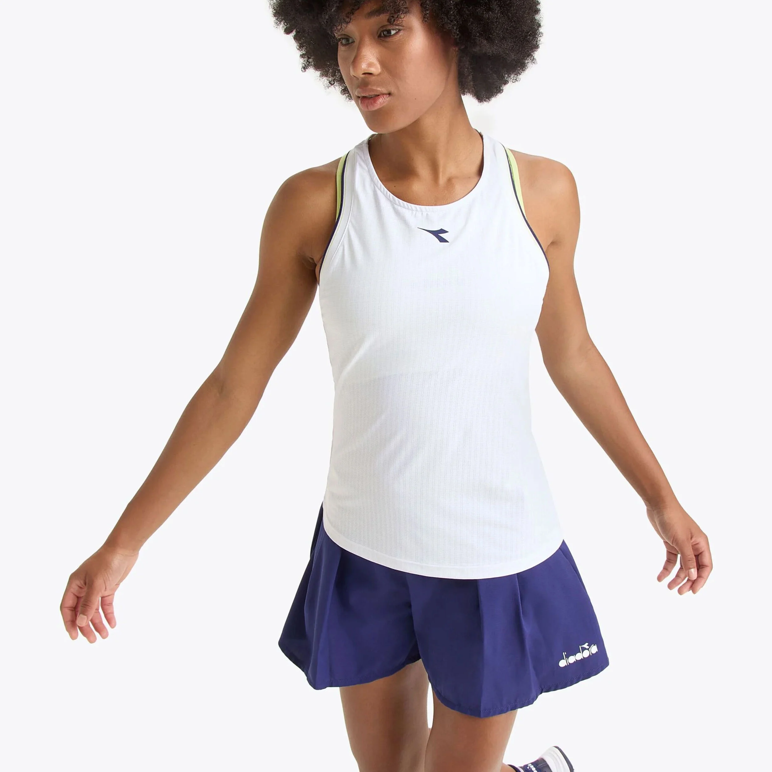 Diadora Icon Débardeur Tank Top Femmes - Blanc