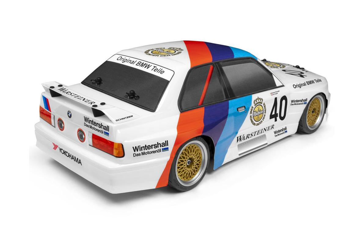 Tourenwagen RS4 Sport 3 BMW M3 4WD, RTR, 1:10<br>BMW E30 M3 WARSTEINER auf HPI RS4 Sport 3 Tourenwagen Chassis
