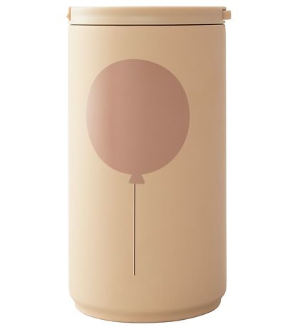 Design Letters Thermoelement m. Strohhalme - 3350 ml - Beige