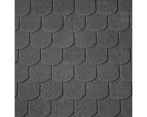 PRECIT Beaver Tail Shingles Zwart Pakket = 2 m²