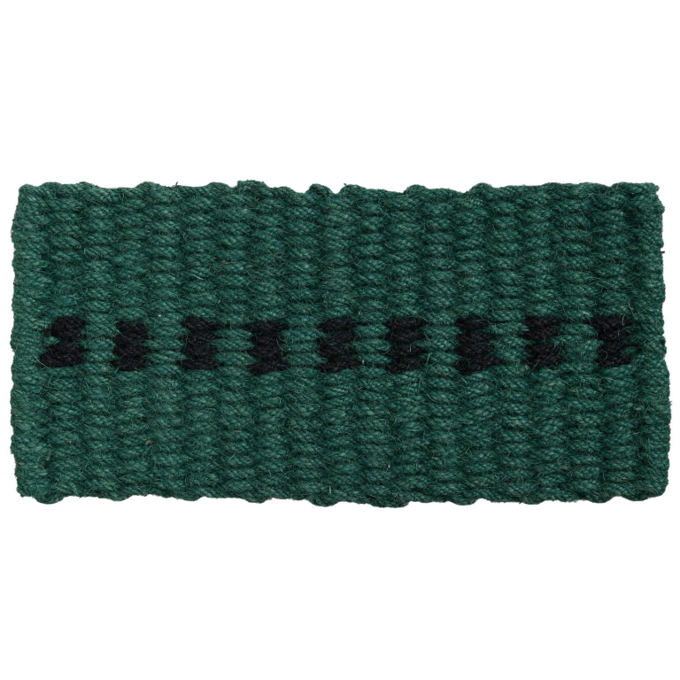 Hay Coco deurmat Dot 40x80 Dark Green/Black