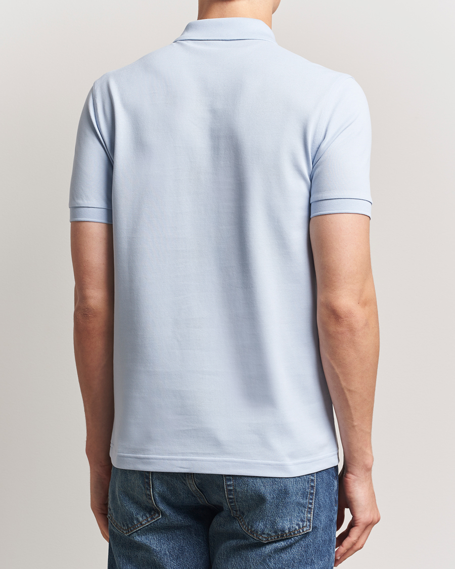 Fred Perry Plain Polo Shirt Light Smoke