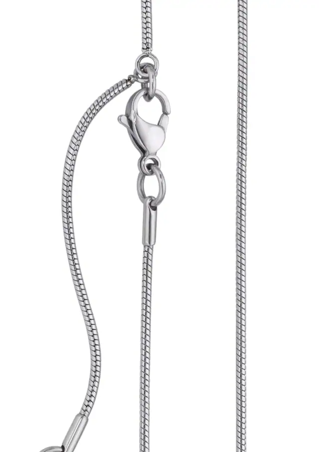 Firetti Edelstahlkette »Schmuck Geschenk in Schlangenkettengliederung, 1,5 mm breit« Made in Germany