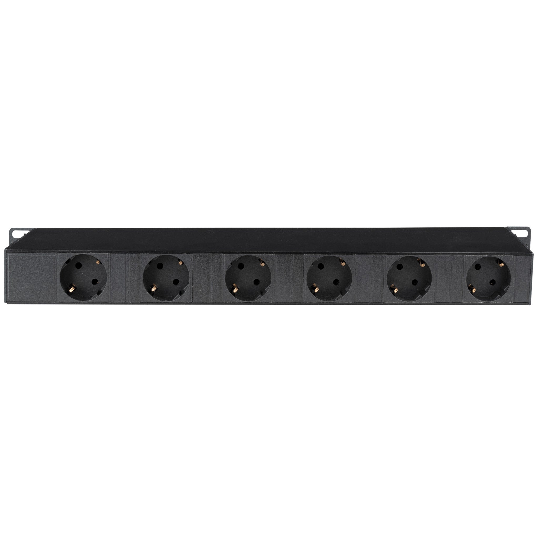 Showgear Socketstrip 19 inch schakelpaneel 6-voudig