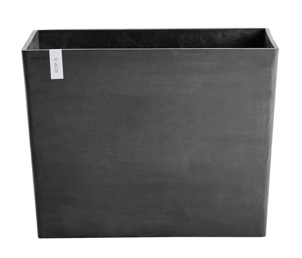 Ecopots Kunststoff-Kasten Paris mit Rollen,