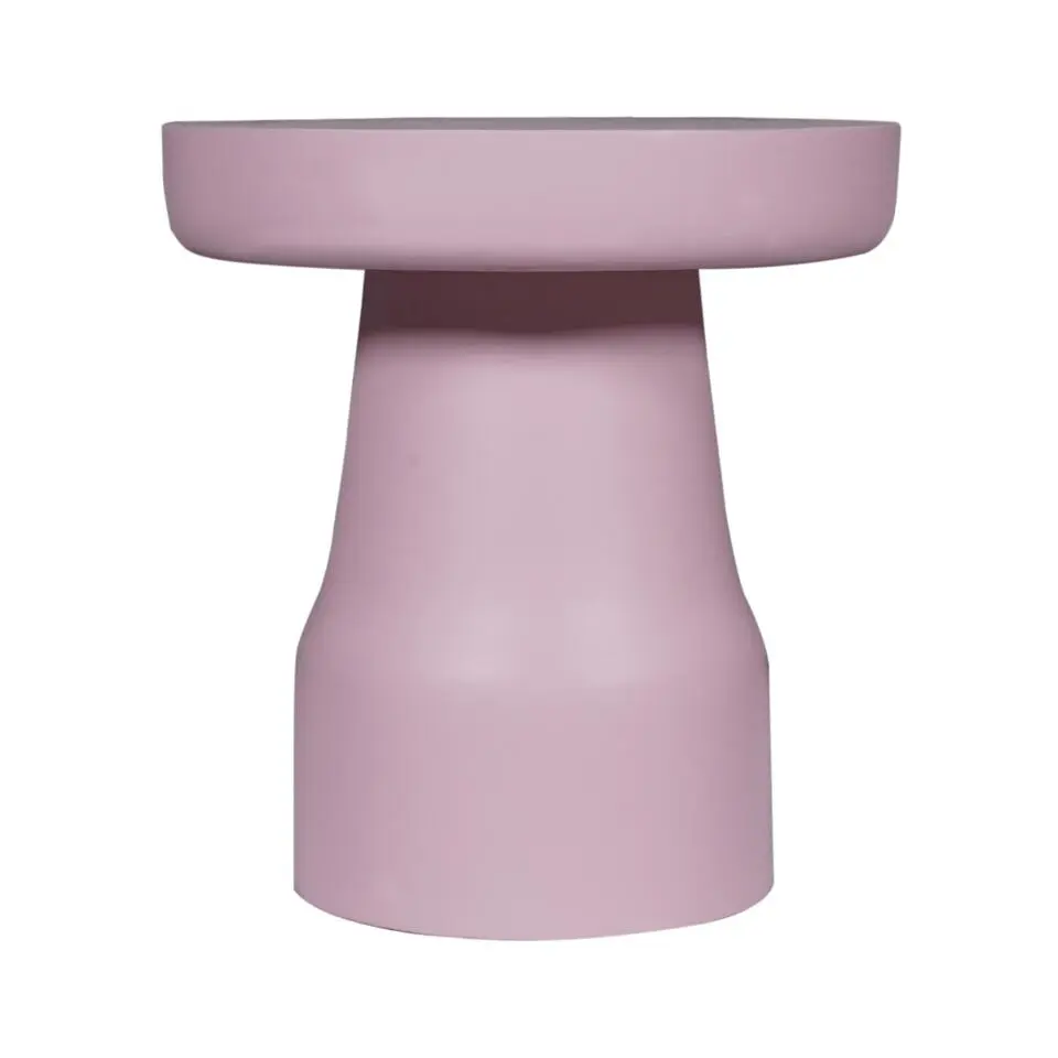 StarFurn - Bijzettafel Drum - roze