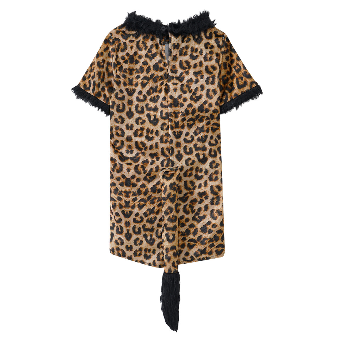 Topolino Kostüm Leopard mit Haarreif braun / schwarz