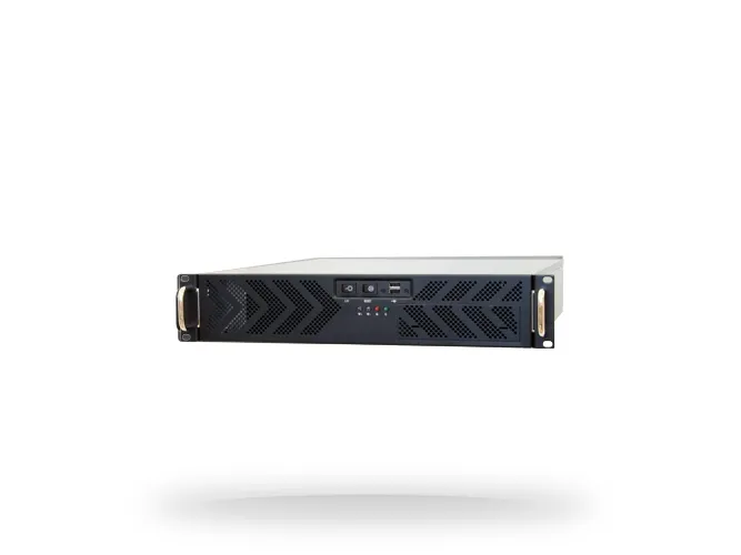 Chieftec UNC-210T-B - Rack-monterbar - 2U - ATX 400 Watt - USB