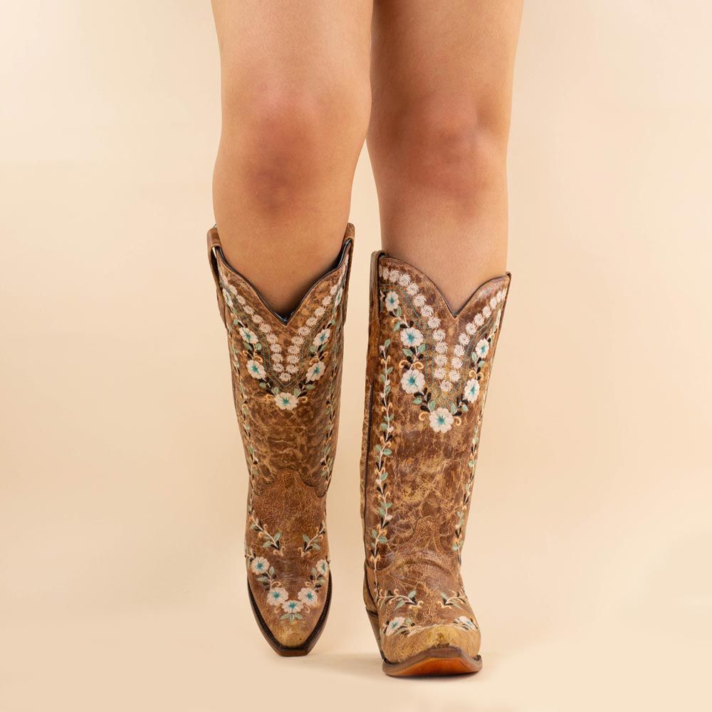 Corral cowboyboots A4439 Cognac