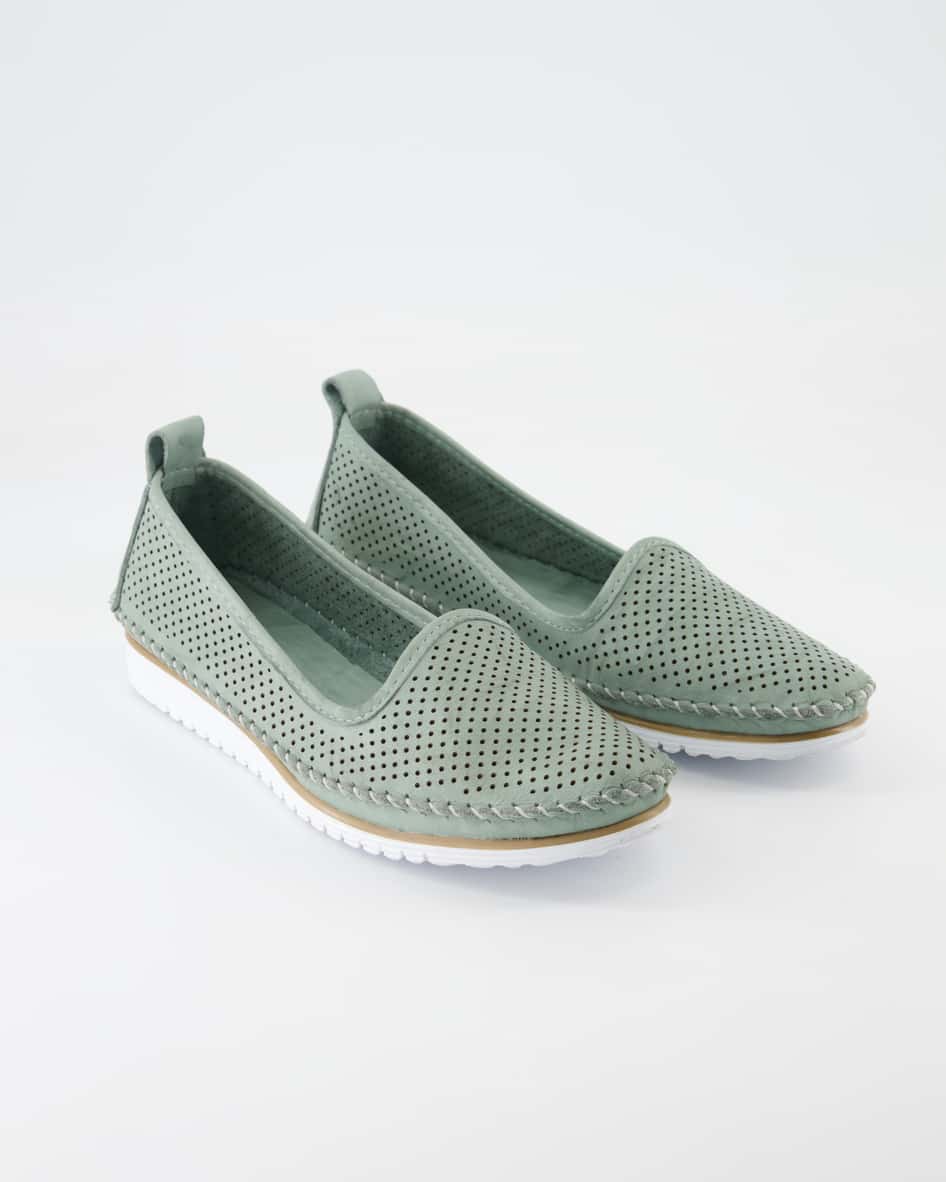 Andrea Conti 0021714-208 Slipper in Grün
