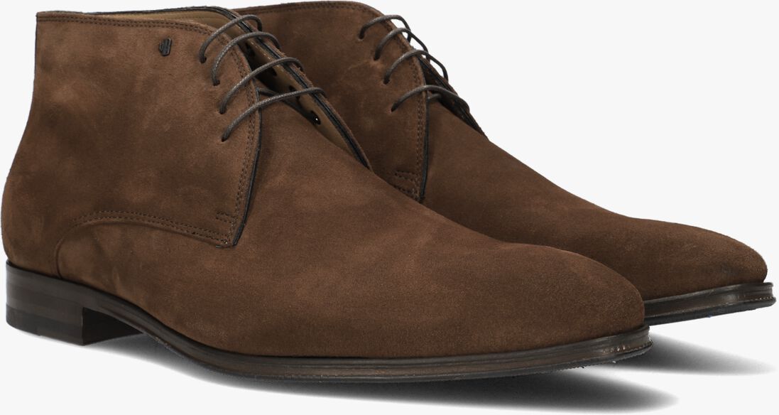 VAN BOMMEL bruine van bommel veterschoenen sbm-50029