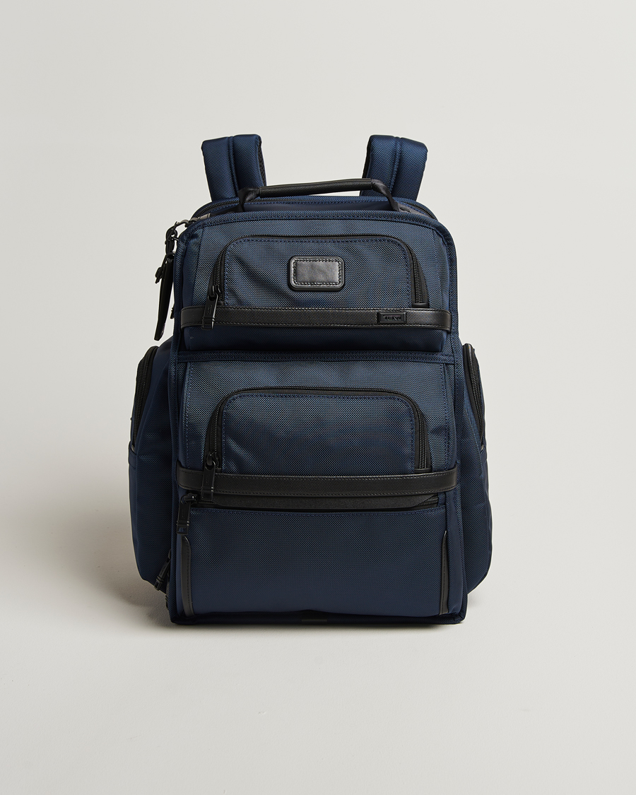 TUMI Alpha 3 Brief Backpack Navy