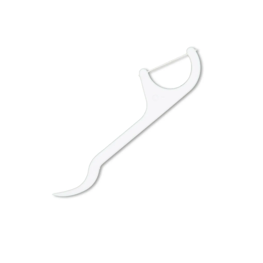 (50er Set) Dent Zahnseide Sticks Zahnzwischenraum Reinigung - Weiss