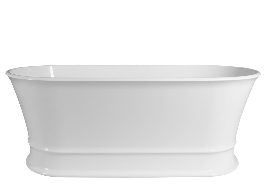 Polysan Delonix vrijstaand bad 170x84x61,5cm wit