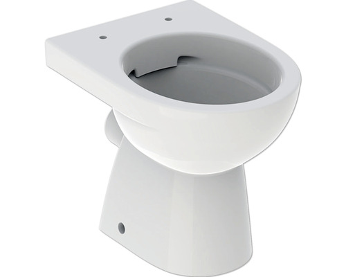 GEBERIT Renova staande wc, randloos, glanzend wit met KeraTect® speciaal glazuur, zonder wc-zitting, 500480018
