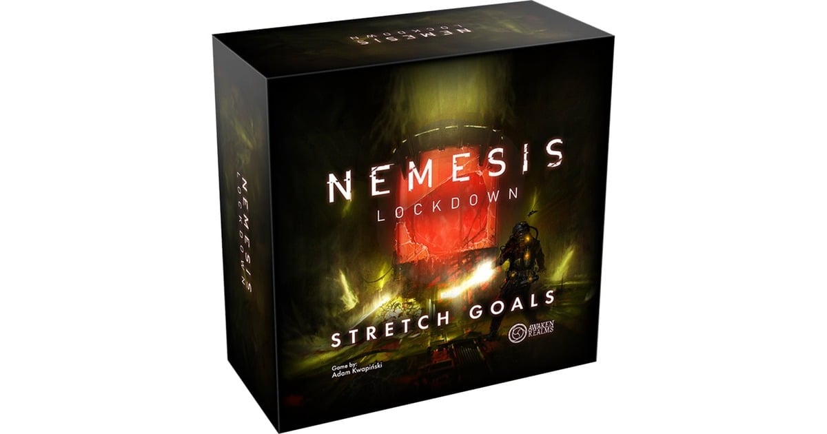 AsmodeeNemesis: Lockdown - Stretch Goals Bordspel  (Engels, Uitbreiding, 1 - 5 spelers, 35 - 175 minuten, Vanaf 14 jaar)