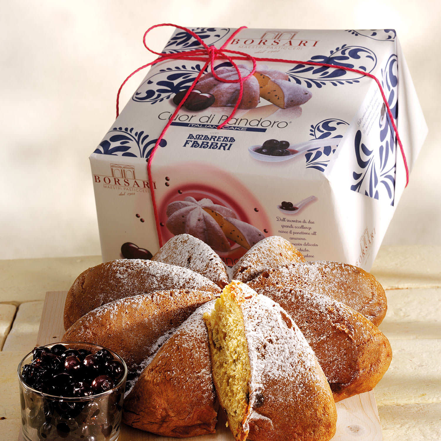 Cuor di Pandoro à l'Amarena